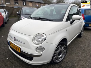 Fiat 500 1.2 Lounge AUTOMAAT GLAZEN SCHUIFKANTELDAK 2011