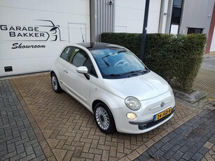 Fiat 500 1.2 Lounge Exclusive Automaat Panorama Leder