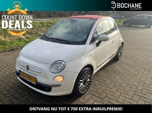 Fiat 500 C 0.9 TwinAir Turbo 80 Lounge Climate Control Licht Metalen Velgen Parkeersensoren