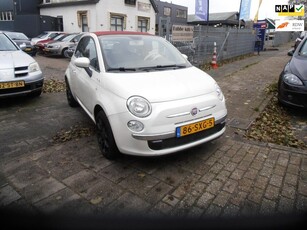 Fiat 500 C 1.2 Lounge cabrio leer airco nl auto nap