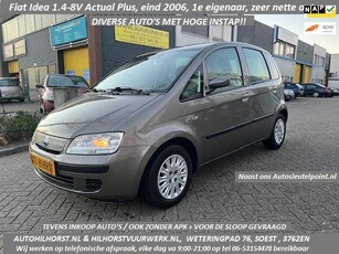 Fiat Idea 1.4-8V Actual Plus, nette Nederlandse auto, apk