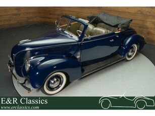 Ford V8 Cabrio 60 Jaar 1 Eigenaar Zeer origineel 1938