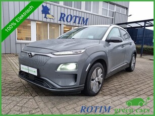 Hyundai KONA EV Premium 64 kWh , trekhaak, wit dak. €13999