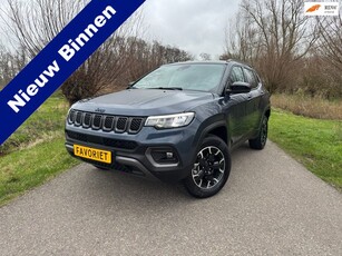 Jeep Compass 4xe 240 Plug-in Hybrid Electric Trailhawk / BTW Auto / Airco / Navi / Camera / Leder / 2 Laadkabels /PDC / Autom Hold