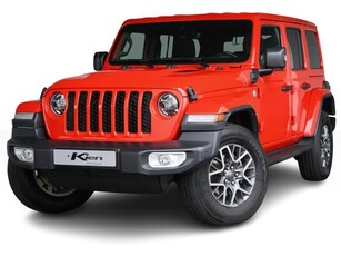 Jeep Wrangler Unlimited 4xe 380 Sahara Navi Stoel