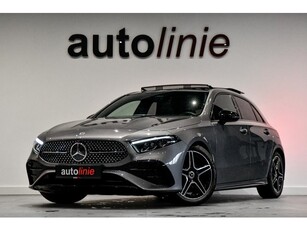 Mercedes-Benz A-klasse 180 AMG Night ed. Pano, Memory