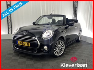 MINI Cabrio 1.5 Cooper Salt Automaat Navi 17 inch LMV