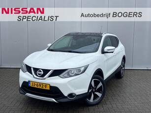 Nissan QASHQAI 1.6 N-Connecta Navigatie, Panoramadak, 360 Camera, Trekhaak, Climate Control, Cruise