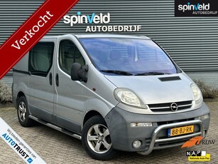 Opel Vivaro bestel 1.9 DTI L1H1 DC BJ`03 NAP NL 6pers Airco