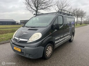 Opel Vivaro bestel 2.0 CDTI L1H1 2007 AIRCO ZWART 3 PERSOONS