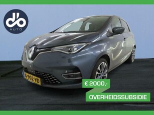 Renault Zoe R135 Edition One 52 kWh KOOP ACCU I LED I GR.