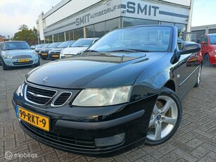 Saab 9-3 Cabrio 2.0t Vector Aut/Leder/Trekhaak/Nav/Youngt.