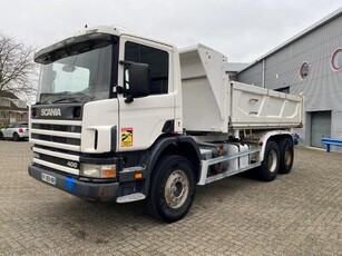 Scania 124-400 / 6X4 / RETARDER / BIG AXLE / FULL STEEL +