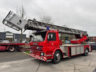 Scania P82 4X2 - FIRE TRUCK - 30M LIFT (bj 1985)