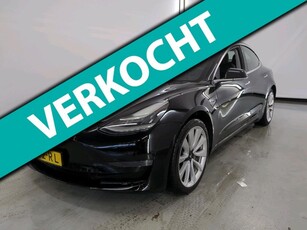 Tesla Model 3 Long Range AWD 75 kWh Dual Motor 19 inch