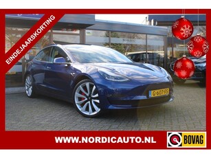 Tesla Model 3 PERFORMANCE AWD 75 KWH DUAL MOTOR 487 PK