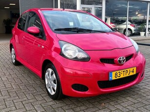 Toyota Aygo 1.0-12V Dynamic Blue met werkende airco. Nette