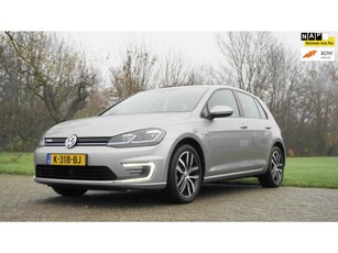 Volkswagen E-Golf Digitaal dashboard warmtepomp E-DITION