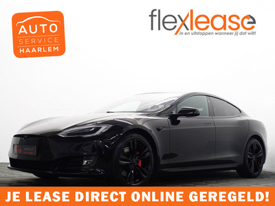 Tesla Model S 75 320Pk Performance S Black Pack- Panodak, Enhanced Autopilot, Premium Connectivity, Sfeerverlichting, Alcantara Inleg