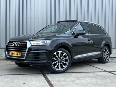 Audi Q7 3.0 TDI Quattro 2x S-Line 7-Persoons - Pano -