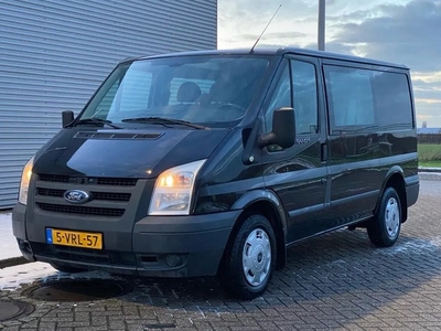 Ford Transit 2.2 TDCI Edition Bj 2011 Zwart Dubbel cabine