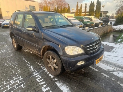 Mercedes-Benz 163 ML 400 CDI v8 grijs kenteken