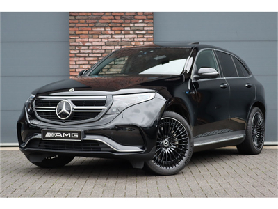 Mercedes-Benz EQC 400 4-MATIC AMG Line 80 kWh, Schuif-/Kanteldak, Distronic+, Memory, Trekhaak, Stoelventilatie, Leder, Zonnerollo's, Surround Camera, Advanced Sound System, Voorklimatisering, Multibeam LED, Rijassistentiepakket, Etc.