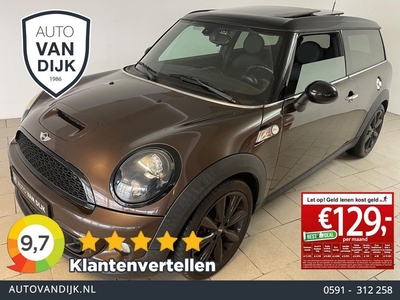 Mini Mini Clubman 1.6 Cooper S Chili AIRCO CLIMA PANO DAK NAVI CRUISE BLUETOOTH STOELVERW LEER NIEUWSTAAT