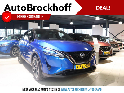 Nissan Qashqai 1.3 MHEV Xtronic Tekna DEAL € 8.000,- Korting nu voor € 42.875,- | Uit Voorraad Leverbaar | Pro Pilot | 360 AVM | 19 inch L.M. Velgen | Panoramadak | Stoel, Stuur & Voorruitverwarming