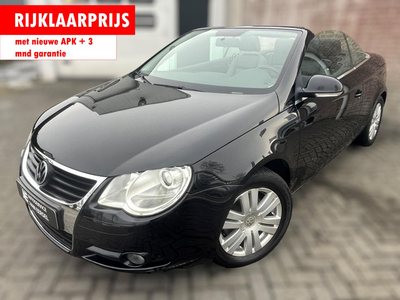 Volkswagen Eos 2.0-16v FSI CABRIO / CRUISE CONTROL / AIRCO MET ECC / LMV / LEDER / PARKEERSENSOREN