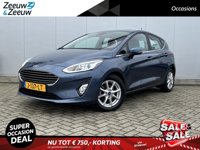 FORD FIESTA 1.0 EcoBoost Hybrid Titanium 125pk | Parkeersensoren | Navigatie | Apple/Android Carplay | Cruise Control | Climate Control | 12 maanden garantie! |