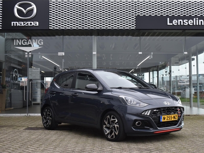 HYUNDAI I10 1.0 100pk T-GDI N-Line | Trekhaak | Camera | 16 inch LMV | Stoel-stuur verwarming | Navigatie | 5 zits |Nederlandse auto | Incl. BOVAG garantie etc..