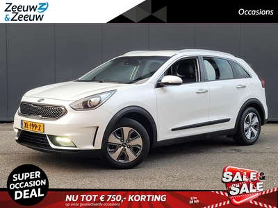 KIA NIRO 1.6i Hybrid DynamicLine Dealer onderhouden | Navi | Bleutooth | Camera | Climate & cruise control | Metallic lak | Fabrieksgarantie t/m 9-2-2026 | NAP