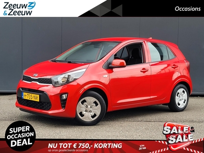 KIA PICANTO 1.0 MPi ComfortPlusLine 1e Eigenaar | Dealer onderhouden | Airco | Apple Carplay/Android Auto | Bluetooth | Camera | Metallic lak | Fabrieksgarantie t/m 19-03-2027 | NAP