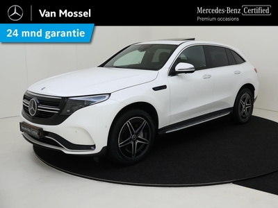 MERCEDES EQC 400 4MATIC Premium Plus 80 kWh / AMG/ Schuifdak/ Rijassistentiepakket/ Stoelverwarming v+a