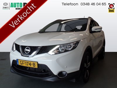 NISSAN QASHQAI 1.2 Connect Edition Automaat!!, Panodak, Lm velgen 18, Achteruitrijcamera, Trekhaak, Cruise controle, Clima controle, Ex eerste eigenaar!! Bovag afleverpakket 695,-