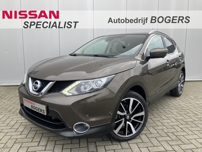 NISSAN QASHQAI 1.6 DIG-T 163 Pk Tekna Glass Roof Lederen bekleding, Navi, Trekhaak