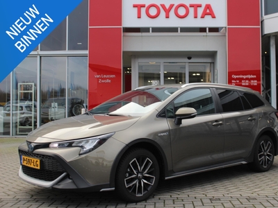 TOYOTA COROLLA Touring Sports 1.8 Hybrid Trek 4S-BANDEN TREKHAAK CLIMA NAVI KEYLESS STOELVERW 17'' LM-VELGEN AD-CRUISE CAMERA BLUETOOTH APPLE/ANDROID NL-AUTO