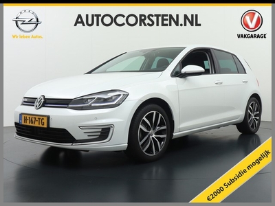 Volkswagen e-Golf *14.895 na Subsidie*Camera Navigatie