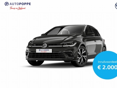 VOLKSWAGEN POLO 1.0 TSI 95 5MT R-Line Zijruiten achter en achterruit getint 65% lichtabsorberend