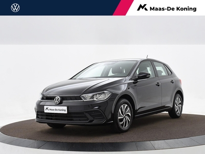 VOLKSWAGEN POLO 1.0 Tsi 95pk Life | Keyless | P-Sensoren | Camera | ACC | App-Connect | Navi | Airco | Stoelverwarming | 15'' Inch | Garantie t/m 15-06-2026 of 100.000km