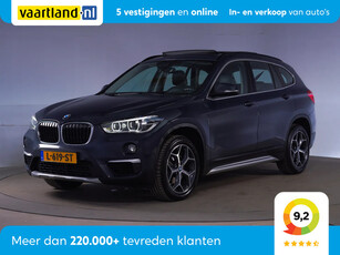 BMW X1 X1 SDrive18i High Executive [ Pano Xenon Sportstoelen ]