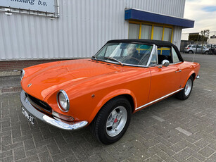 Fiat 124 1800 Sport Spider ECHT NIEUWSTAAT mooier als nieuw