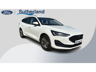 Ford Focus Wagon 1.0 EcoBoost Hybrid Titanium SCI 125pk | Ford Voorraad Winterpack | Frozen White | SYNC4 | Apple carplay | Android Auto