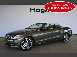 Mercedes-Benz E-Klasse Cabrio 200 CGI Avantgarde Automaat Clima Navigatie Stoelverwarming Rijklaarprijs Inruil Mogelijk!