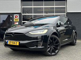 Tesla Model X 100D 6p. Autopilot, Camera, Luchtvering, Leer, Navigatie, Trekhaak