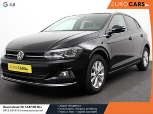 Volkswagen Polo 1.0 TSI 110pk DSG Highline | Navigatie | Apple Carplay/Android auto | Afneembare trekhaak | Parkeersensoren | Adaptive Cruise Control | Verwarmbare voorstoelen | Extra getint glas | Climate Control