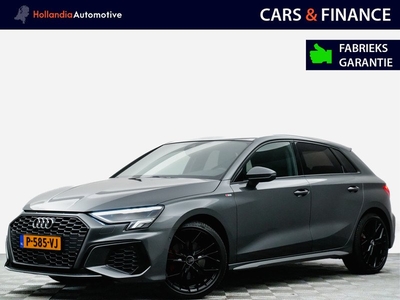 Audi A3 Sportback 40 TFSI Aut Edition one 45850 bruto (s-line,leer,vitrual dash,panodak,LED,360)