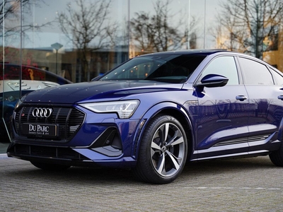 Audi E-Tron Sportback S Quattro 503 Pk 8% Bijtelling NL-Auto 1e Eigenaar RS Sportstoelen