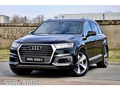 Audi Q7 BLACK ON BLACK 3.0 TDI QUATTRO S-LINE | PANORAMA DAK | LUCHTVERING | COMFORT STOELEN | HEAD UP | VIRTUAL | ELEKTRISCHE TREKHAAK | PRIJS INCL BTW | 12 MAAND GARANTIE | ORIGINEEL NL AUTO | SFEER VERLICHTING |